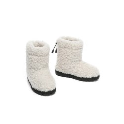 Ugg bottes enfants en peau de mouton laine pullover Peggy Couleur beige