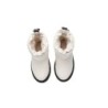 UGG Enfants en peau de mouton laine imperméable cordon sonita Blanc