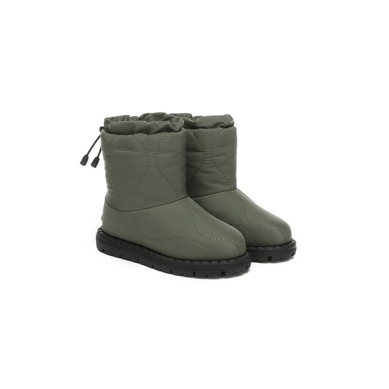 UGG Enfants en peau de mouton laine imperméable cordon sonita vert