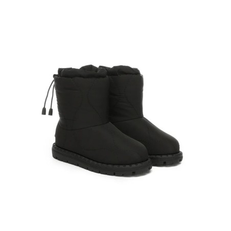 UGG Enfants en peau de mouton laine imperméable cordon sonita noir
