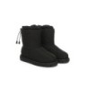 UGG Enfants en peau de mouton laine imperméable cordon sonita noir