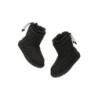 UGG Enfants en peau de mouton laine imperméable cordon sonita noir