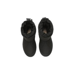 UGG Enfants en peau de mouton laine imperméable cordon sonita noir