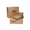 Ugg double face en peau de mouton laine cheville Mini Classic Boots Châtaigne