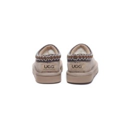 UGG Enfants pantoufles en peau de mouton laine cheville tazzy Sable