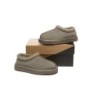 UGG Enfants pantoufles en peau de mouton laine cheville tazzy Olive