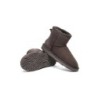 Ugg double face en peau de mouton laine cheville Mini Classic Boots chocolat