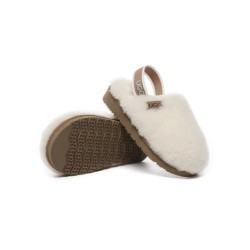 UGG Enfants Sliders gonflables kamari beige