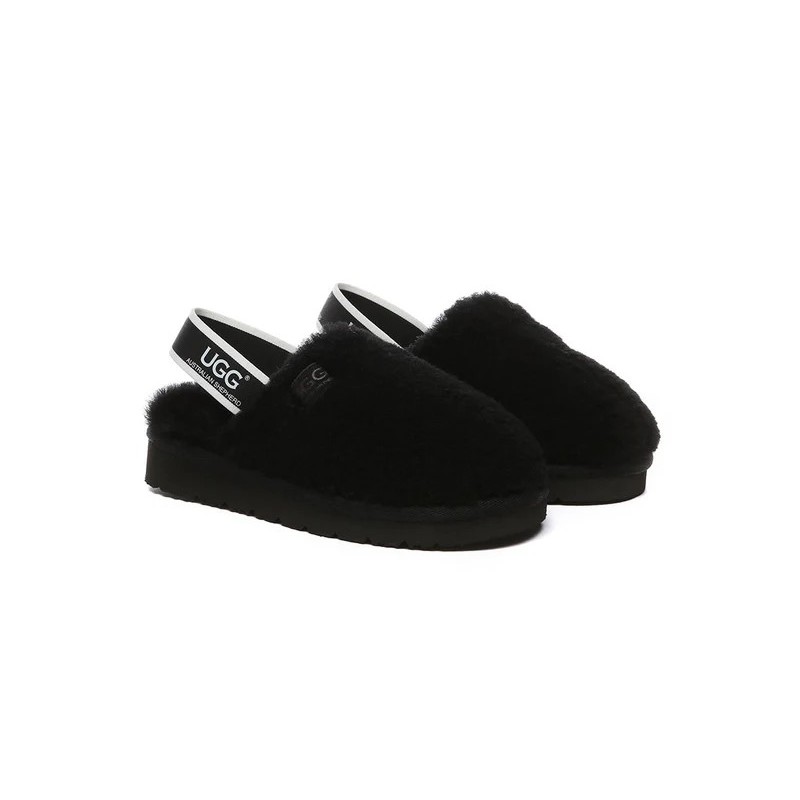 UGG Enfants Sliders gonflables kamari noir