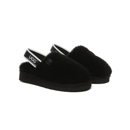 UGG Enfants Sliders gonflables kamari noir