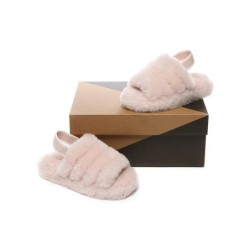 UGG Enfants Sling glissière moelleuse rose