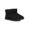 Ugg double face en peau de mouton laine cheville Mini Classic Boots noir