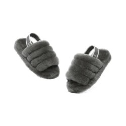 UGG Enfants Sling glissière moelleuse gris
