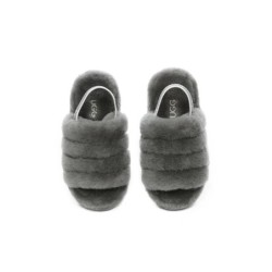 UGG Enfants Sling glissière moelleuse gris
