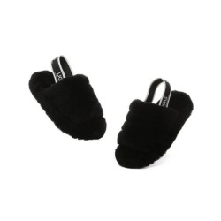 UGG Enfants Sling glissière moelleuse noir