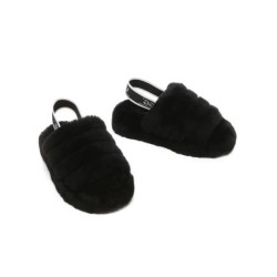 UGG Enfants Sling glissière moelleuse noir