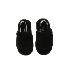UGG Enfants Sling glissière moelleuse noir