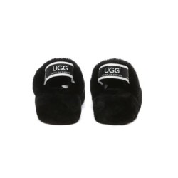 UGG Enfants Sling glissière moelleuse noir