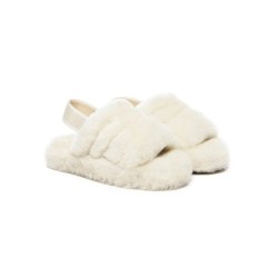 UGG Enfants Sling glissière moelleuse Crème