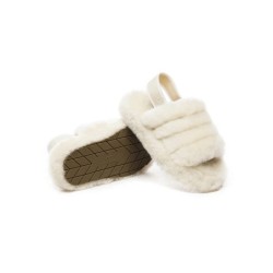 UGG Enfants Sling glissière moelleuse Crème