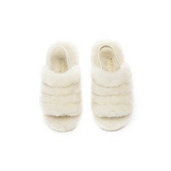 UGG Enfants Sling glissière moelleuse Crème
