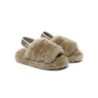 UGG Enfants Sling glissière moelleuse marron