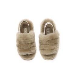 UGG Enfants Sling glissière moelleuse marron
