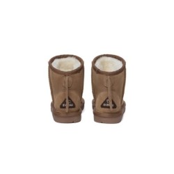 Ugg bottes enfants peau de mouton laine kangourou Châtaigne