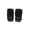 Ugg double face en peau de mouton laine cheville Mini Classic Boots noir