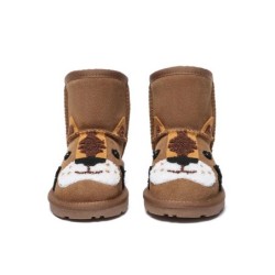 UGG enfants bottes tigre en laine de mouton