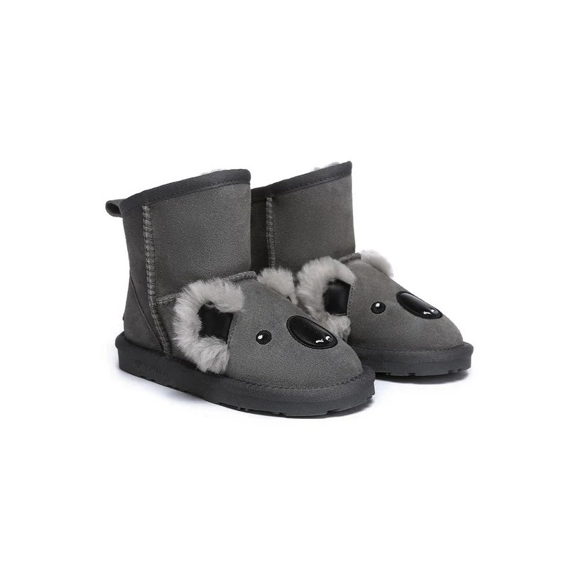 Ugg bottes enfants peau de mouton laine Koala