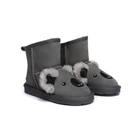 Ugg bottes enfants peau de mouton laine Koala