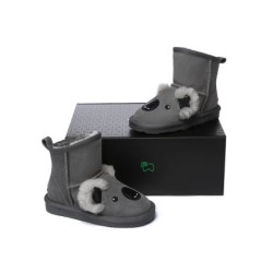 Ugg bottes enfants peau de mouton laine Koala