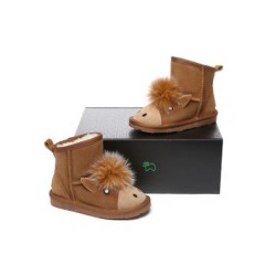 Ugg bottes enfants peau de mouton laine poney