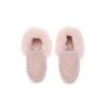 UGG Enfants en peau de mouton laine cheville pantoufles popo moccasin rose