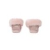 UGG Enfants en peau de mouton laine cheville pantoufles popo moccasin rose