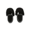 UGG Enfants en peau de mouton laine cheville pantoufles popo moccasin noir