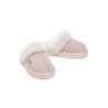 UGG Enfants en peau de mouton pantoufles en laine muffins Rose