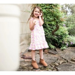 Ugg Bottes classiques enfant en peau de mouton laine Sunshine super mini