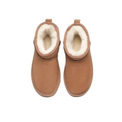 Ugg Bottes classiques enfant en peau de mouton laine Sunshine super mini