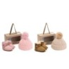 Ugg bébé bottes pom pom haricots coffret cadeau