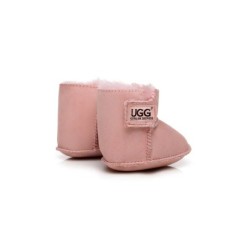 Ugg bébé bottes pom pom haricots coffret cadeau rose