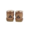 Ugg bottes femmes en peau de mouton laine cheville Mini Brooklyn Châtaigne