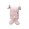 Ugg baby boots coffret cadeau avec laine Bean Bean et écharpe rose