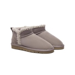 Ugg bottes femmes en peau de mouton laine cheville Mini Brooklyn Sureau