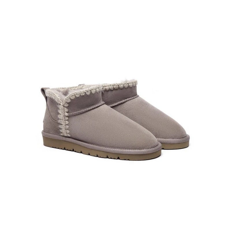 Ugg bottes femmes en peau de mouton laine cheville Mini Brooklyn Sureau