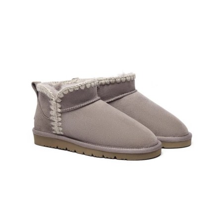 Ugg bottes femmes en peau de mouton laine cheville Mini Brooklyn Sureau