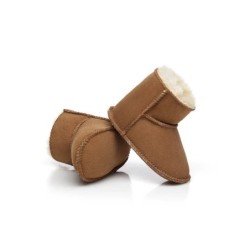 UGG Australia bottes bébé en laine de mouton Erin Châtaigne