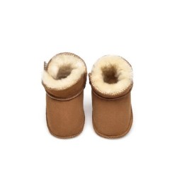 UGG Australia bottes bébé en laine de mouton Erin Châtaigne