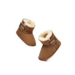 UGG Australia bottes bébé en laine de mouton Erin Châtaigne